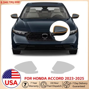 For Honda Accord 2023-2025 Rearview Mirror PreCut Paint Protection Film PPF TPU - Picture 1 of 12