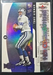 2000 Fleer Metal Hot Commodities #8 Troy Aikman DIE CUT - Picture 1 of 2