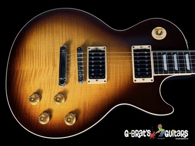 2023 GIBSON LES PAUL SLASH NOVEMBER 火焰上衣 ~ 十月燃烧 — 第 1/4 张图片