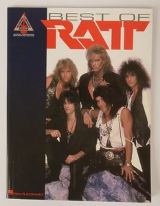 Best of Ratt for Guitar Tab Book Sheet Music Note for Note Lyrics 13 Metal Songs - Picture 1 of 4