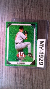 BILLY WAGNER 2025 LEAF 15 #91B13 '91 LEAF GREEN SHIMMER 5/6 - Bild 1 von 2