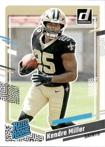 Kendre Miller - Rated Rookie - 2023 Panini Donruss Football #375 - Bild 1 von 2