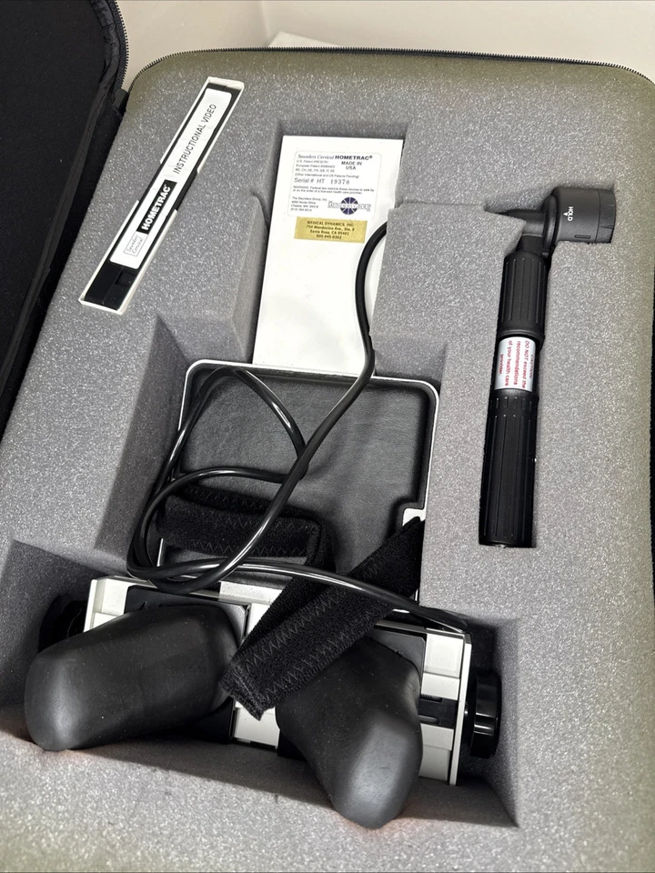 Dispositivo de tracción de cuello Saunder Cervical Hometrac con estuche de viaje. LEER Foto 1 de 4