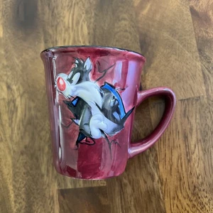 Vintage Looney Tunes Xpres Sylvester Durchbruch Becher Keramik Kaffee Tee Getränk - Bild 1 von 4