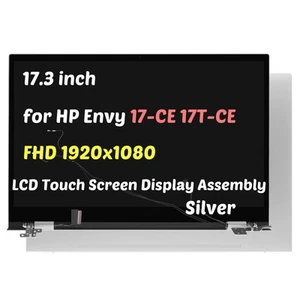 17.3" for HP Envy 17-CE 17T-CE L54269-001 FHD LCD Touch Screen Hinge UP Assembly - Picture 1 of 6
