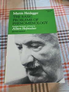 The Basic Problems of Phenomenology, Revised Edition Paperback Martin Heidegger - Picture 1 of 2