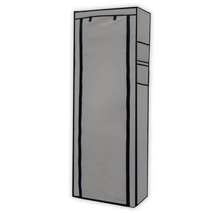 Faltschrank 170x58x28 cm Stoffschrank Kleiderschrank Camping Schuhschrank - Bild 1 von 16