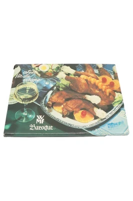 WMF Piatto da Portata Baroque Argento Metallo Fiori Elegante - Immagine 1 di 2