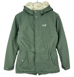 JACK WOLFSKIN Kids Girls Parka Texapore Microguard Jacket Coat Size M - Picture 1 of 14