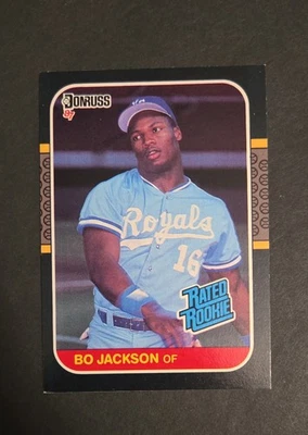 1987 Donruss - рейтинг дебютант Бо Джексон #35 (RC) - Изображение 1 из 2