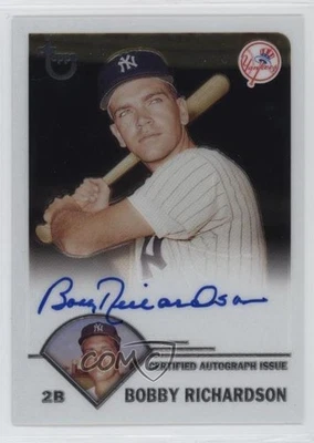 2003 Topps Retired Signature Edition Auto Bobby Richardson #TA-BR Auto - Image 1 of 2