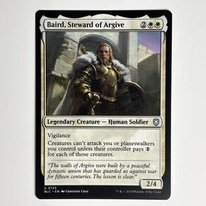 BAIRD, STEWARD OF ARGIVE MTG BLC - MAGIC THE GATHERING KARTE IN NEU - Bild 1 von 1