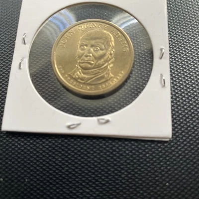 Moeda de dólar de ouro circulada John Quincy Adams 1825-1829 - Imagem 1 de 2