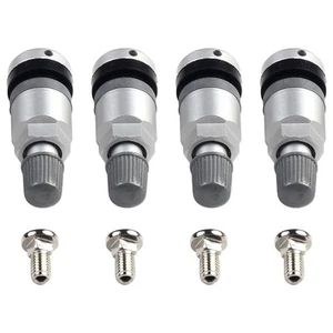 Replacement TPMS Sensors Compatible with For BMW 5 Series Pack of Four Valves - Picture 1 of 12