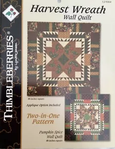 SALE - 3 QUILT PATTERNS--SANTA TOWN SQUARE PLUS TWO THIMBLEBERRIES PATTERNS - Picture 1 of 3