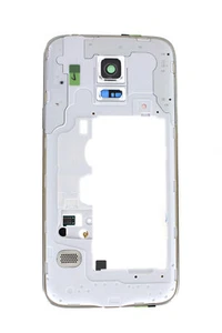Genuine Samsung Galaxy S5 Mini G800F White Chassis with Speaker & Lens - GH96... - Picture 1 of 2