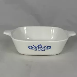 Vintage 60er Jahre Corning Ware P41-B Petite Pan Auflaufformen blaue Kornblume - Bild 1 von 6