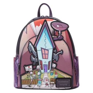 Loungefly Nickelodeon Invader Zim Secret Lair Mini Backpack Brand New - Picture 1 of 7