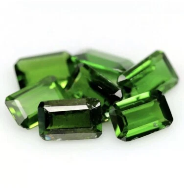 3,77 Ct  7 Stück Natürlicher Chrom Diopsid  #TP2 - Bild 1 von 3