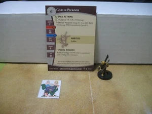 =Dungeons and Dragons DUNGEONS OF DREAD Goblin Picador 34/60 with card= - Picture 1 of 1