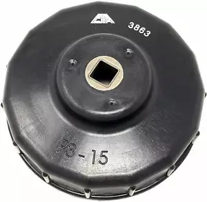 Llave de filtro de aceite 3863 - 93 mm x 15 flautas - Imagen 1 de 2