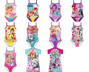 Girls kids swimwear swimming costume  - Picture 1 of 8