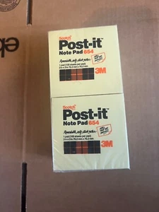 Post-it - 654 Amarillo Canario 3 x 3 100 Hojas 12/Pack - Imagen 1 de 2