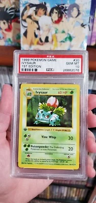 PSA 10 1st edition shadowless Ivysaur Base Set 🍃 💎 GEM MINT!! - Image 1 of 2