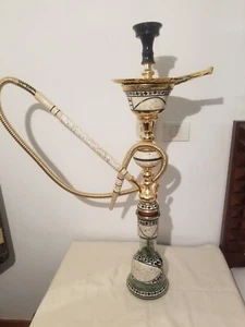 Large Size Best Hookah Shisha Mother of Pearl inlay Hand Made Complete set 37 IN - Picture 1 of 24