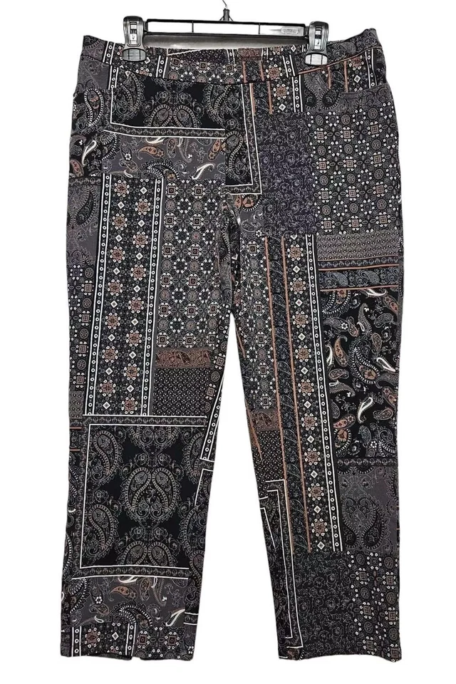 Isaac Mizrahi Live! Petite 24/7 Stretch Pants Black 32 New - Image 1 of 1