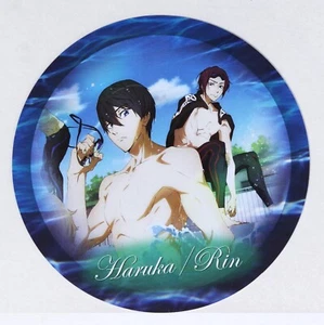 Free! Collection Coaster Card Haruka Nanase & Rin Matsuoka (Pool ver) - Picture 1 of 4