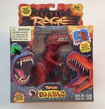 Primal Rage Video Game Diablo Evil Flame Thrower T-Rex Dinosaur Playmates