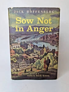 VINTAGE SOW NOT IN ANGER JACK HOFFENBERG 1961 BUCH CLUB EDITION HC STAUBJACKE - Bild 1 von 6