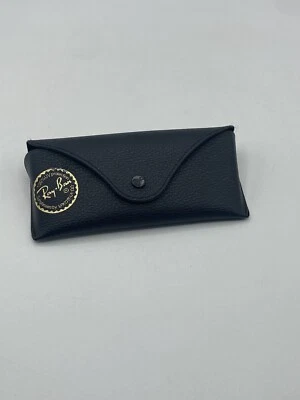 Ray-Ban Leather Case Black Gold Writing Classic - Image 1 of 4