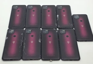(READ) Lot of 9x AS-IS Alcatel T-Mobile REVVL 5G T790W Android PARTS REPAIR FIX - Picture 1 of 2