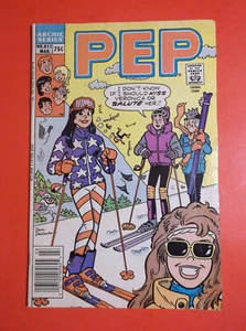 PEP # 411 - SEHR GUTER/F 5.0 - 1987 ENDAUSGABE - PATRIOTISCHE SKIABDECKUNG - Bild 1 von 4