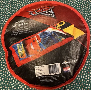 Disney Pixar Cars 3 Youth Sleeping Bag Lightning McQueen #95 Age 4+ 28" x 56" - Picture 1 of 10