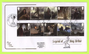 G.B. 2021 Legend of King Arthur Set Cotswold First Day Cover, Tintagel - Bild 1 von 1