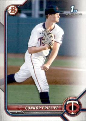 2022 BOWMAN DRAFT 1ST MINNESOTA TWINS - CONNOR PRIELIPP #BD-8 - Image 1 of 2