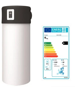 DIMPLEX DHW301P WARMWASSER WÄRMEPUMPE MIT LUFTKANALANSCHLUSS 270 LITER 382060 - Bild 1 von 1