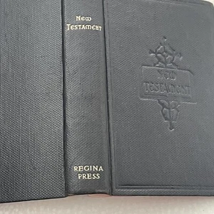 Vintage Neues Testament Unser Herr Jesus Christus Regina Presse Tasche 1954 Belgien - Bild 1 von 10