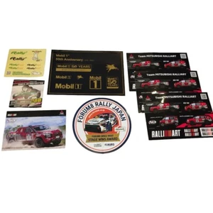 WRC Rally Japan 2024 Mitsubishi Ralliart Sticker & Postcard Set JDM RARE - Picture 1 of 1
