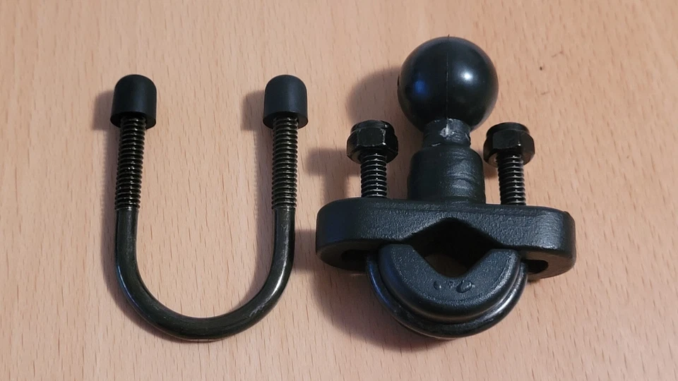 RAM MOUNTS RAM RAIL BASE WITH BALL & ZINC U-BOLT - Bild 1 von 1