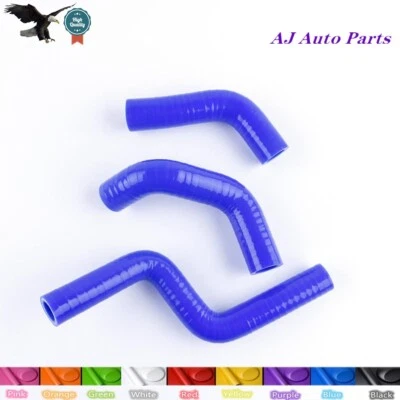 Nuevos kits de manguera de refrigeración de radiador de silicona AZUL para KAWASAKI KX85 KX100 2014-2017 Foto 1 de 4