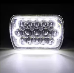 2 Fari Led Rettangolari H4 Fuoristrada 12/24V Per Nissan Patrol TR Toyota Hilux - Imagen 1 de 7