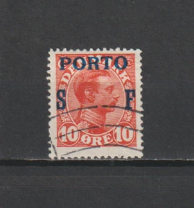 DENMARK - MILITARY FRANK STAMP OVERPRINTED PORTO (POSTAGE DUE) 1921. - Picture 1 of 2