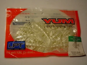 YUM 3" HOUDINI CRAB (PEARL WHITE) 10 COUNT YHC383 - Picture 1 of 1