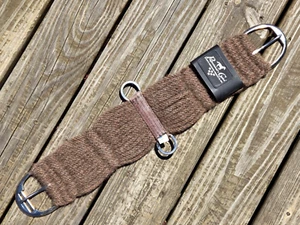 Cincha recta occidental mohair marrón Professional's Choice - talla 26" - uso ligero - Imagen 1 de 5