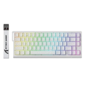 ATTACK SHARK X68 HE 8000Hz Rapid Trigger Wired Gaming Keyboard,Magnetic Switch - Picture 1 of 37