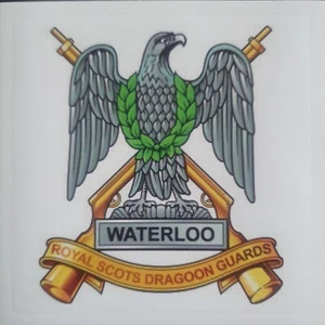 The Royal Scots Dragoon Guards Vinyl Sticker Army Regiment Memorabilia π¬π§ - Picture 1 of 1